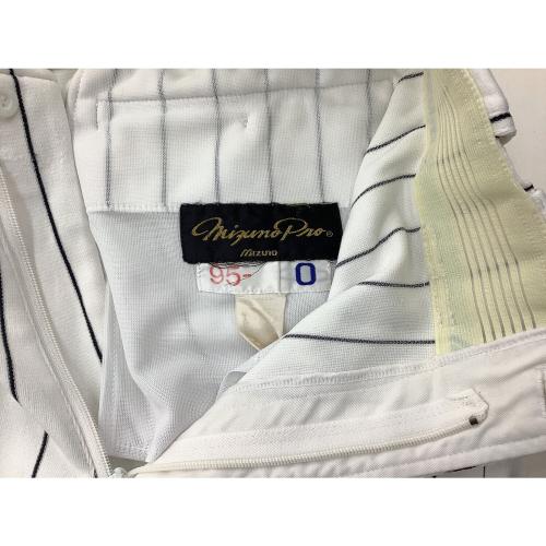 千葉ロッテマリーンズ (チバロッテマリーンズ) 応援グッズ ホワイト 1995年 ユニフォーム パンツ 【0】吉田篤史 選手支給品