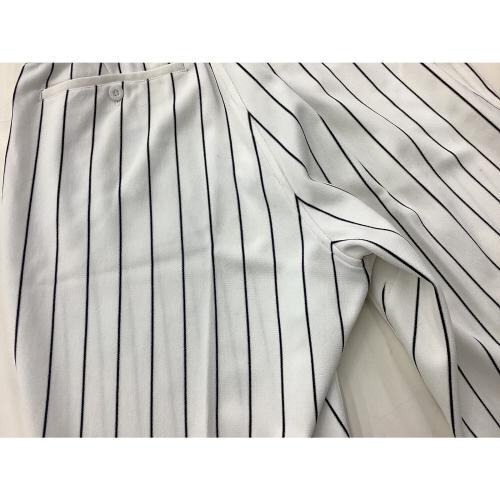 千葉ロッテマリーンズ (チバロッテマリーンズ) 応援グッズ ホワイト 1995年 ユニフォーム パンツ 【0】吉田篤史 選手支給品