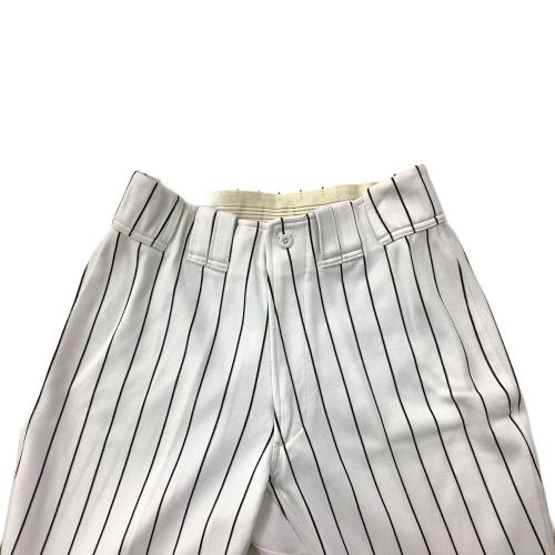 千葉ロッテマリーンズ (チバロッテマリーンズ) 応援グッズ ホワイト 1995年 ユニフォーム パンツ 【0】吉田篤史 選手支給品