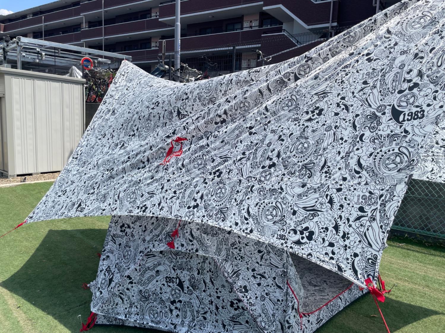 CHUMS (チャムス) テント・タープセット ラブアンドピース ブービー