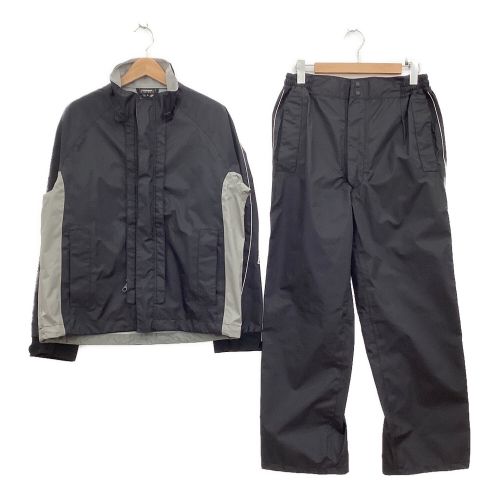 DAIWA (ダイワ) フィッシングウェア メンズ SIZE L ブラック レインスーツ GORE-TEX PR-1313