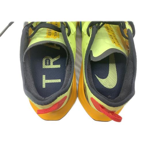 NIKE (ナイキ) ランニングシューズ メンズ SIZE 26cm イエロー エアズームテラカイガー7トレランシューズ CW6062