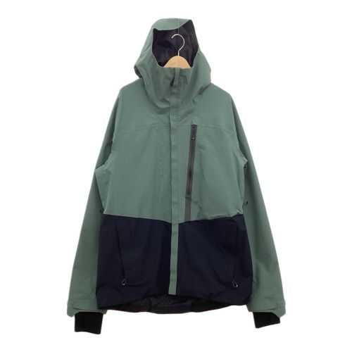 686 (シックスエイトシックス) スノーボードウェア(ジャケット) メンズ SIZE L グリーン×ブラック M2W105 GORE-TEX GT JACKET GORE-TEX