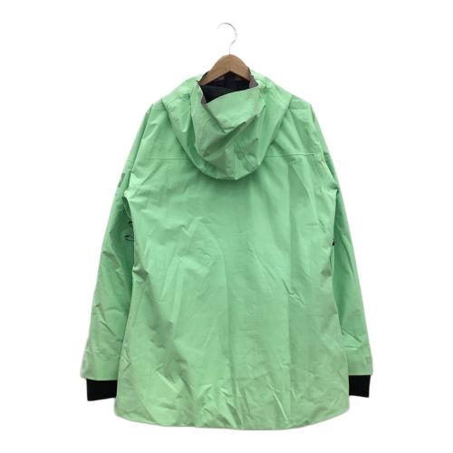 686 (シックスエイトシックス) スノーボードウェア(ジャケット) レディース SIZE L 黄緑 M2W301 SKYLINE SHELL JACKET GORE-TEX