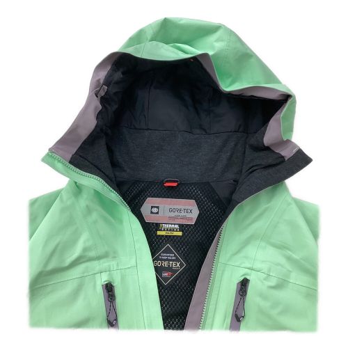 686 (シックスエイトシックス) スノーボードウェア(ジャケット) レディース SIZE L 黄緑 M2W301 SKYLINE SHELL JACKET GORE-TEX