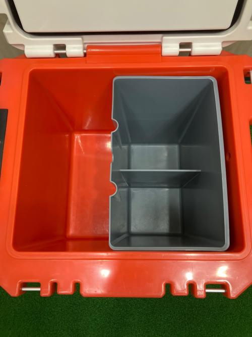 ROVR (ローバー) ROLLR45 ローラー45 クーラーボックス 旧ハンドル SIZE 42.5L オレンジ×ホワイト