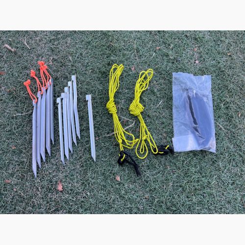 PAAGO WORKS (パーゴワークス) ソロテント ダークグレー NINJA TENT 約120×220×105cm 1～2人用