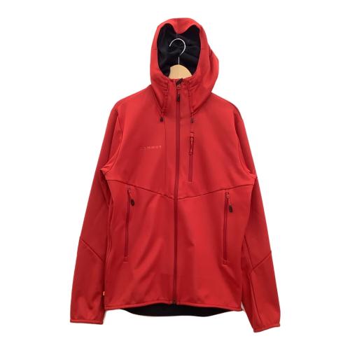 MAMMUT (マムート) トレッキングウェア(ソフトシェル) メンズ SIZE S レッド 1011-01400 アルティメットⅥ SOフーテッドジャケット