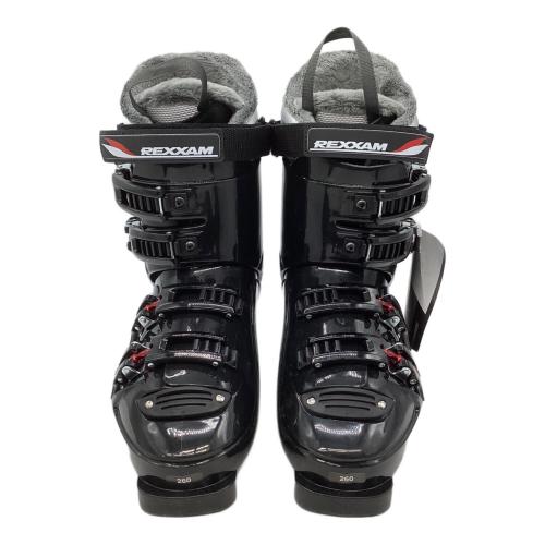 REXXAM スキー用ブーツ 260サイズ ブラック REXXAM (レグザム) REX A5 スキーブーツ SIZE 26cm ブラック