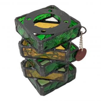 GALA WORKS ランタンアクセサリー GREEN×LIGHT AMBER CUBICLE