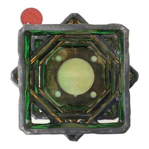 GALA WORKS ランタンアクセサリー GREEN×LIGHT AMBER CUBICLE