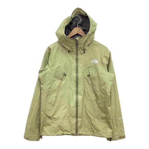 THE NORTH FACE (ザ ノース フェイス) トレッキングウェア(レインウェア) メンズ SIZE L 黄緑 NPW12201 クライムライトジャケット GORE-TEX