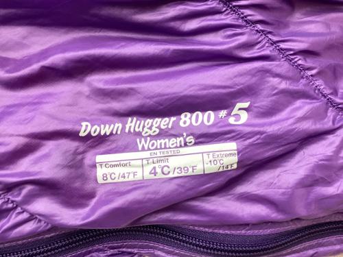 mont-bell (モンベル) マミー型シュラフ(ダウン) 1121179 ダウンハガー800 Women's #5 【冬用】