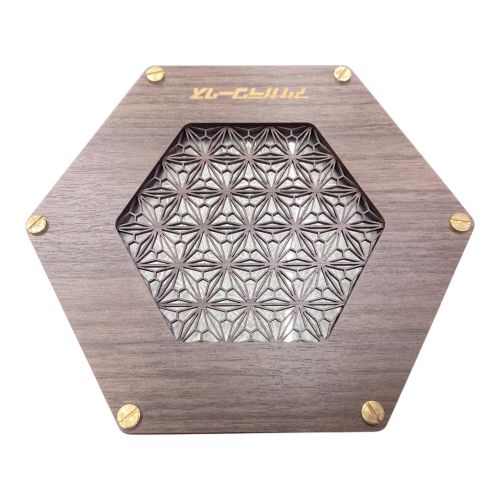 アサガラワークス アウトドア雑貨 LEDコースター 二重麻