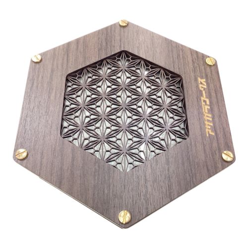 アサガラワークス アウトドア雑貨 LEDコースター 二重麻