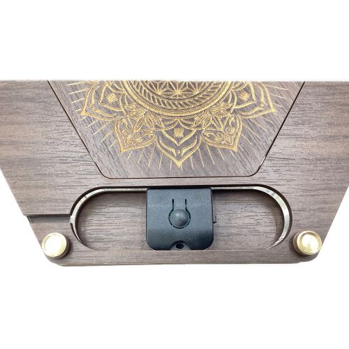 アサガラワークス アウトドア雑貨 LEDコースター 二重麻