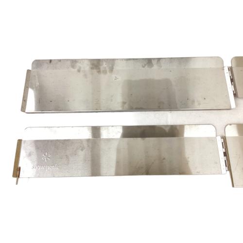 Snow peak (スノーピーク) ファニチャーアクセサリー シルバー 廃盤品 FES-162 IGTウインドスクリーンロングセット