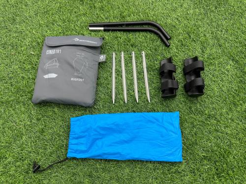 BLACK DIAMOND (ブラックダイヤモンド) ソロテント ブルー ※トレッキングポールが別途必須 ディスタンステントW 約241×147×104cm 1人用