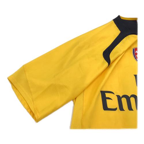 アーセナル サッカーユニフォーム メンズ SIZE L イエロー 06-07シーズン アウェイ 【13】アレクサンドル・フレブ