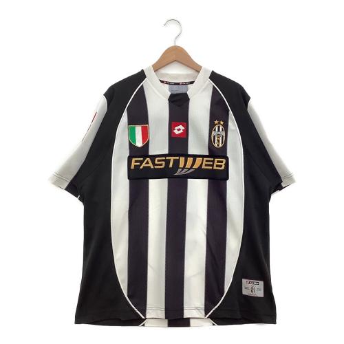 ユベントス サッカーユニフォーム メンズ SIZE L ホワイト×ブラック 02-03シーズン 【9】マルセロ・サラス