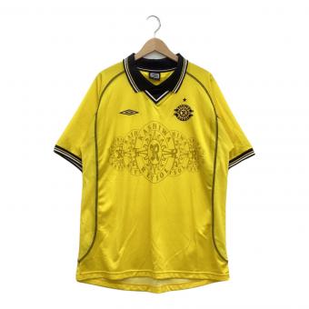 柏レイソル (カシワレイソル) サッカーユニフォーム メンズ XA-XB イエロー×ブラック 2002年シーズンホームユニフォーム REY6115H