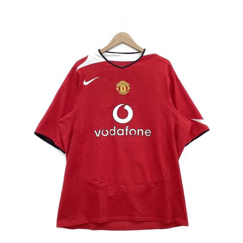 マンチェスターユナイテッド サッカーユニフォーム メンズ SIZE XL レッド 2004-06シーズン ホーム 【7】クリスティアーノ・ロナウド