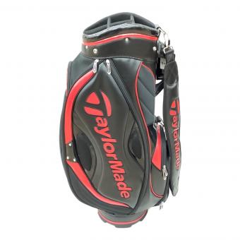 TaylorMade (テーラーメイド) キャディバッグ ブラック×レッド SY202 5分割 オーステック キャディバッグ