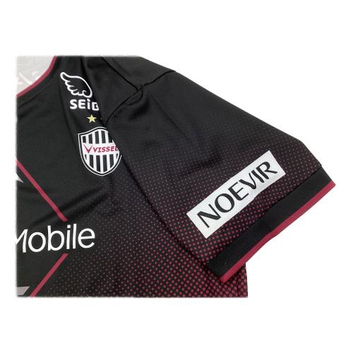 ヴェッセル神戸 サッカーユニフォーム メンズ 3XL クリムゾンレッド 2024年ホーム 2023チャンピオンパッチ付 2103A082