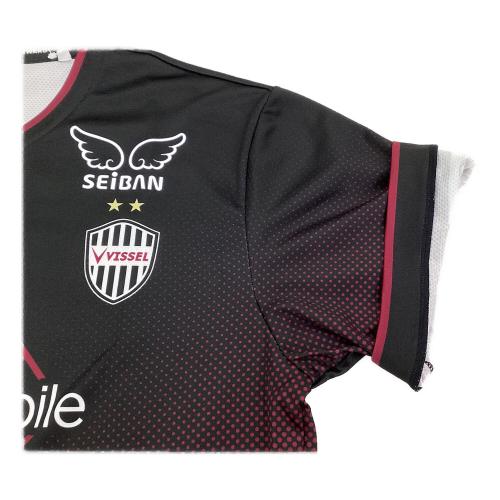 ヴェッセル神戸 サッカーユニフォーム メンズ 3XL クリムゾンレッド 2024年ホーム 2023チャンピオンパッチ付 2103A082