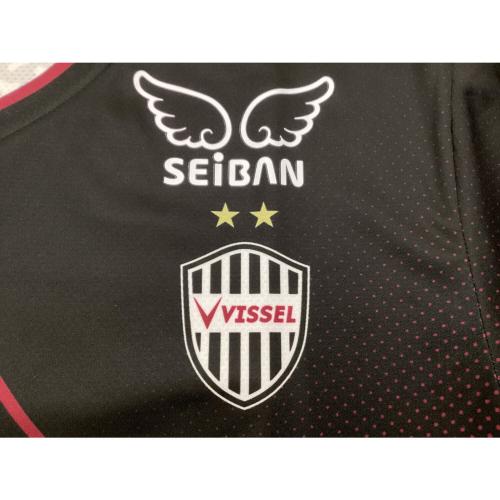 ヴェッセル神戸 サッカーユニフォーム メンズ 3XL クリムゾンレッド 2024年ホーム 2023チャンピオンパッチ付 2103A082