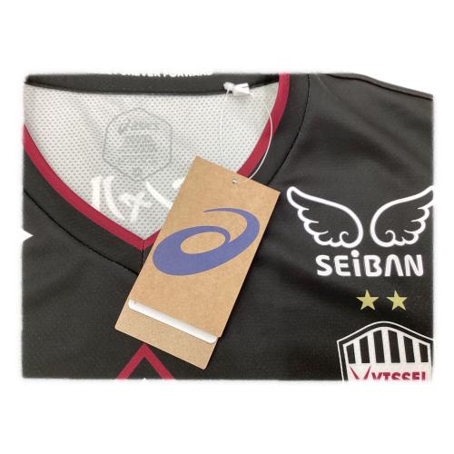 ヴェッセル神戸 サッカーユニフォーム メンズ 3XL クリムゾンレッド 2024年ホーム 2023チャンピオンパッチ付 2103A082