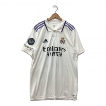 レアル・マドリード サッカーユニフォーム メンズ XO ホワイト 22/23シーズン ホーム CLファイナルパッチ付 【10】ルカ・モドリッチ HF0291