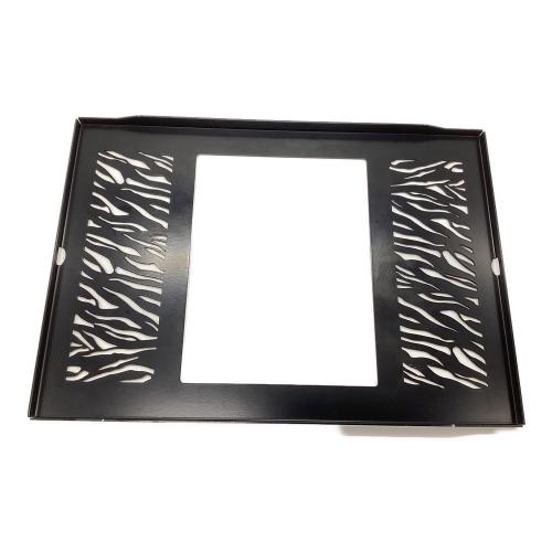 802 PRODUCTS (ハチオウジプロダクツ) ファニチャーアクセサリー ブラック ※パーフェクトグリル ミニ対応 ワンユニットグリルプレート 【 タイガー 】