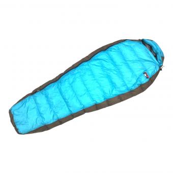 NANGA (ナンガ) マミー型シュラフ(ダウン) ブルー 450DX オーロラライト450DX
