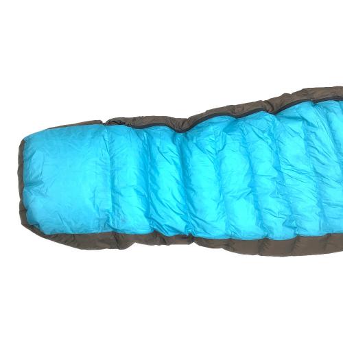 NANGA (ナンガ) マミー型シュラフ(ダウン) ブルー 450DX オーロラライト450DX