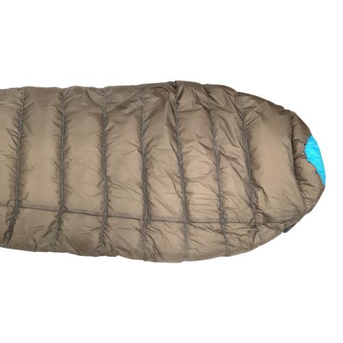 NANGA (ナンガ) マミー型シュラフ(ダウン) ブルー 450DX オーロラライト450DX