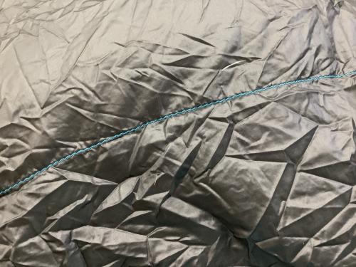 NANGA (ナンガ) マミー型シュラフ(ダウン) ブルー 450DX オーロラライト450DX