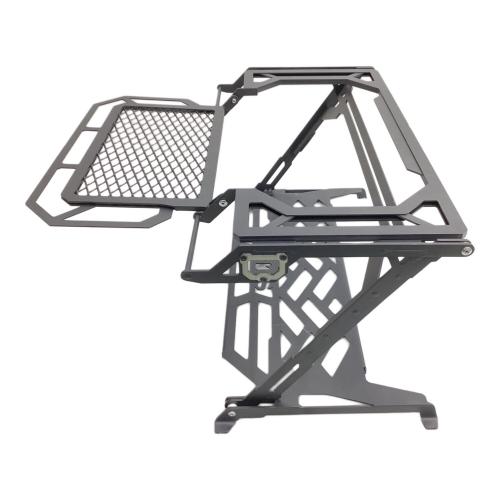 NATURE TONES (ネイチャートーンズ) アウトドアテーブル ブラック ヘビースタンド