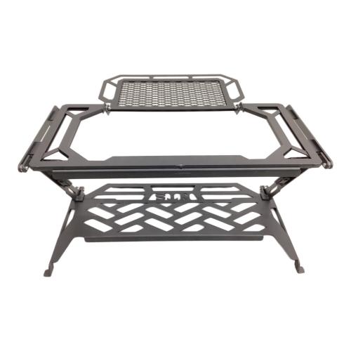 NATURE TONES (ネイチャートーンズ) アウトドアテーブル ブラック ヘビースタンド