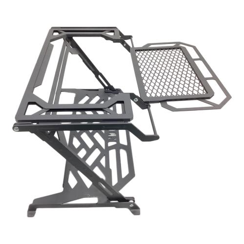 NATURE TONES (ネイチャートーンズ) アウトドアテーブル ブラック ヘビースタンド