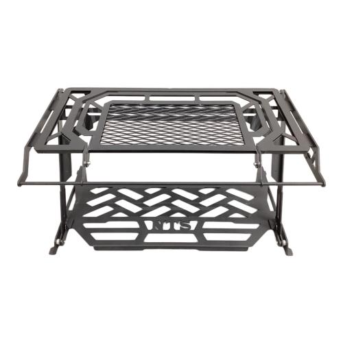 NATURE TONES (ネイチャートーンズ) アウトドアテーブル ブラック ヘビースタンド