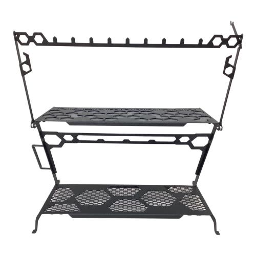 NATURE TONES (ネイチャートーンズ) アウトドアテーブル ブラック The Arth リトルワークスタンド