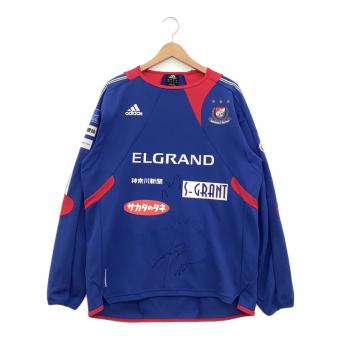 横浜F・マリノス (ヨコハマエフマリノス) サッカーウェア(トップス) メンズ SIZE L ブルー 2005年シーズン トレーニングウェア 186512