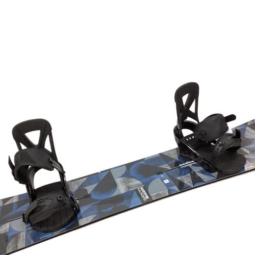 BURTON (バートン) CLASH 55 スノーボード 155cm ネイビー×グレー　M6
