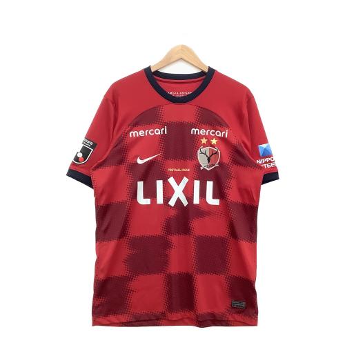 鹿島アントラーズ (カシマアントラーズ) サッカーユニフォーム メンズ SIZE XL レッド 2024シーズン ホームユニフォーム 【10】柴崎岳 レプリカ FN8544