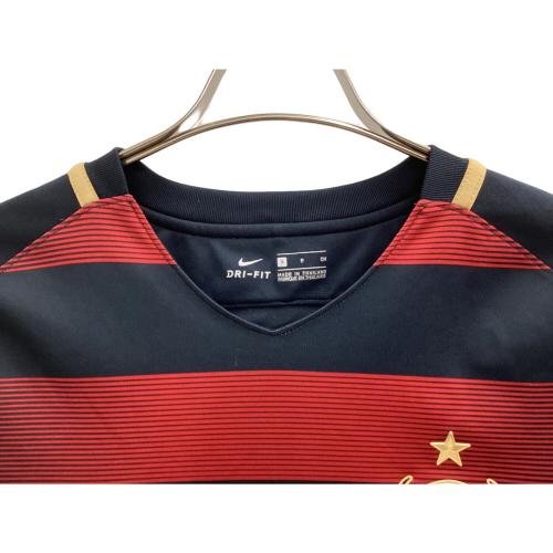 鹿島アントラーズ (カシマアントラーズ) サッカーユニフォーム メンズ SIZE S ブラック×レッド 2016シーズン優勝ワッペン付 2017シーズン ホームユニフォーム 839080