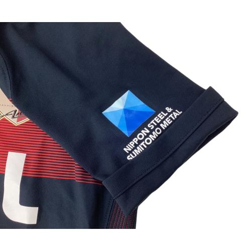 鹿島アントラーズ (カシマアントラーズ) サッカーユニフォーム メンズ SIZE S ブラック×レッド 2016シーズン優勝ワッペン付 2017シーズン ホームユニフォーム 839080