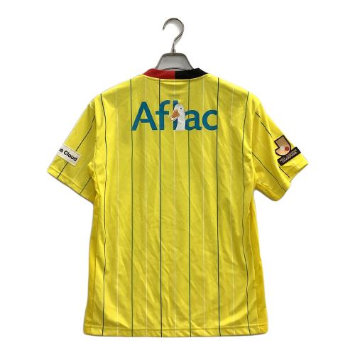 柏レイソル (カシワレイソル) サッカーユニフォーム メンズ SIZE M イエロー 2011シーズン チャンピオンパッチ付 2012シーズン ホームユニフォーム