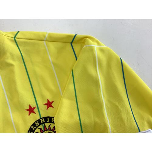 柏レイソル (カシワレイソル) サッカーユニフォーム メンズ SIZE M イエロー 2011シーズン チャンピオンパッチ付 2012シーズン ホームユニフォーム