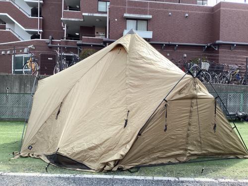 ZANE ARTS (ゼインアーツ) モノポールテント PS-004 ゼクーL 約540×470×285(h)cm 6～7人用